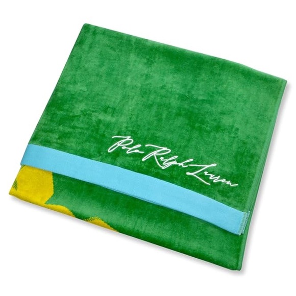 NWT POLO RALPH LAUREN Mens Large Signature Big Pony Beach Towel 66" x 35" - Picture 1 of 4